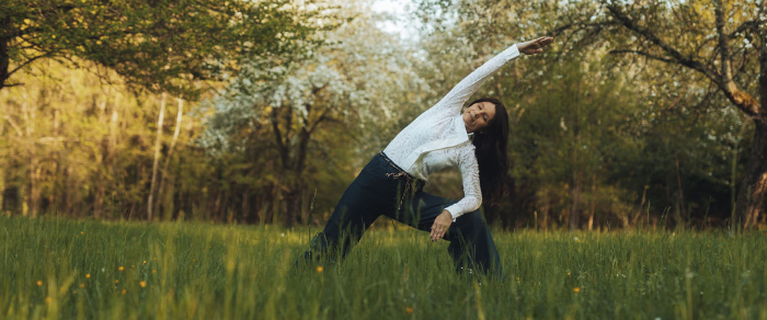 Stres in joga