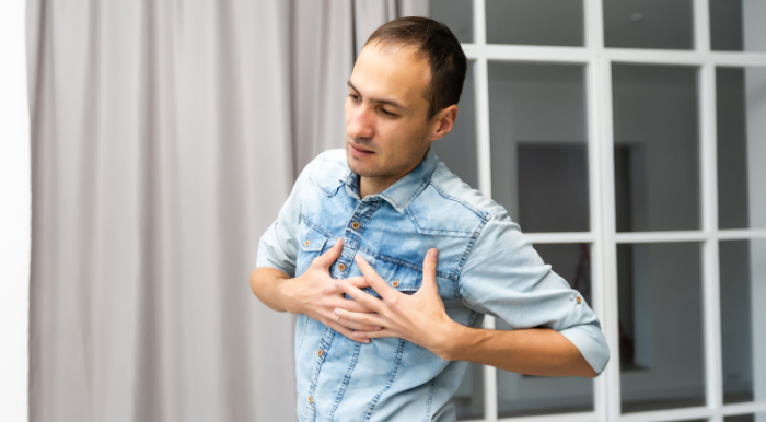 Infarkt mlade osebe